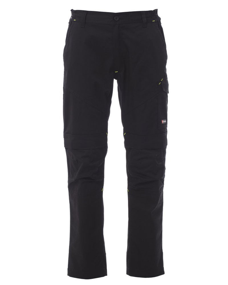 Pantalon de travail avec poches genouillères Noir - Noir