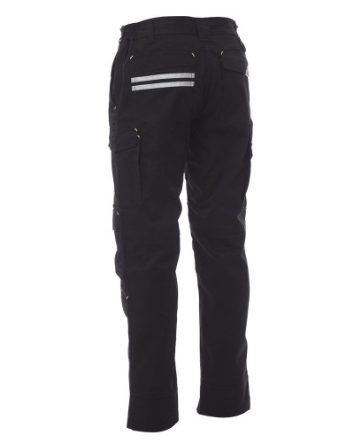 Pantalon de travail avec poches genouillères Noir - Noir