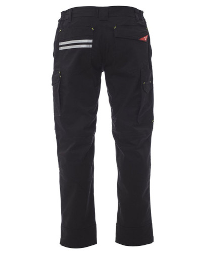 Pantalon de travail avec poches genouillères Noir - Noir