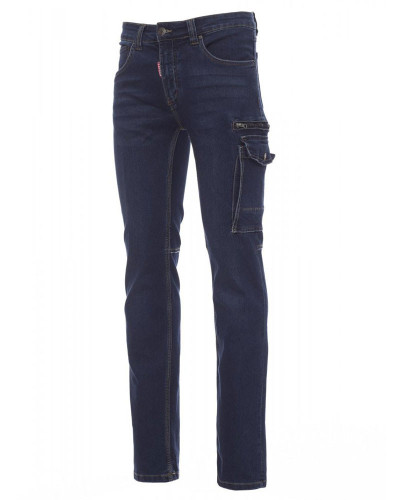 Jean multipoches Bleu denim