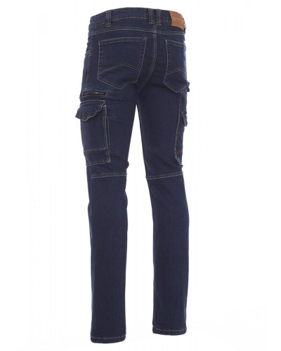 Jean multipoches Bleu denim