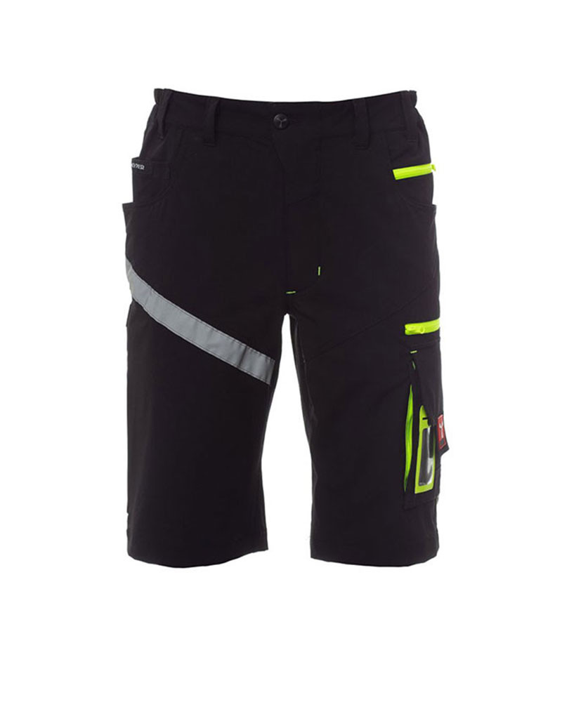 Bermuda de travail extra stretch Noir - Noir