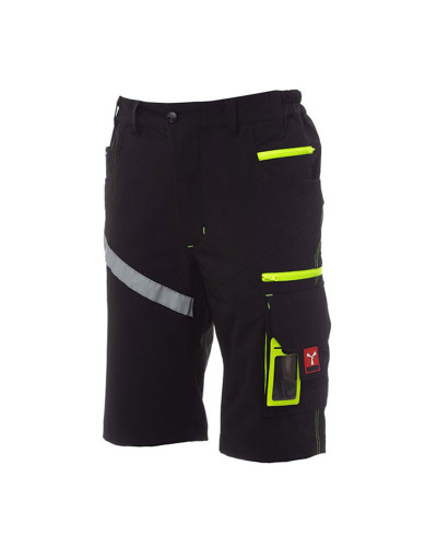 Bermuda de travail extra stretch Noir - Noir
