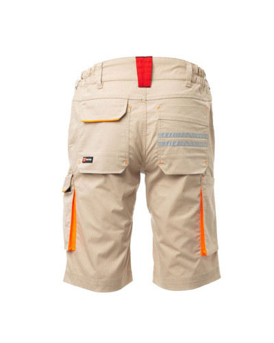 Bermuda de travail stretch Kaki