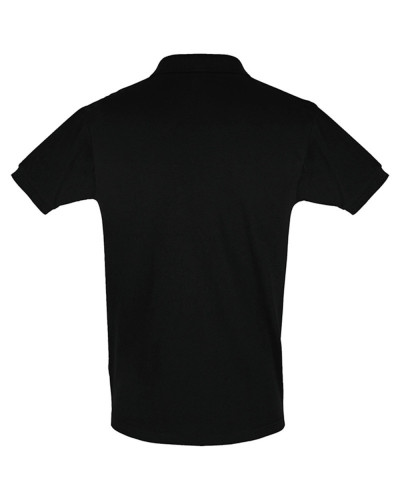 Polo 100% coton basic noir : notre basique pro