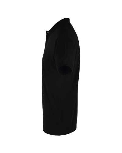 Polo 100% coton basic noir : notre basique pro