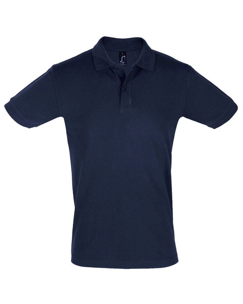 Polo 100% coton basic french marine : notre basique pro