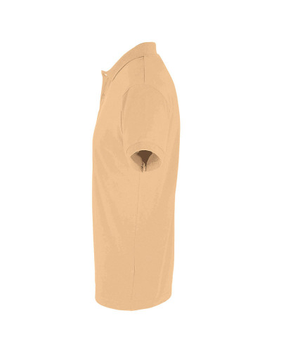 Polo 100% coton basic sable