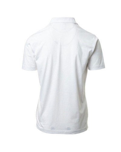 Polo jersey coton blanc