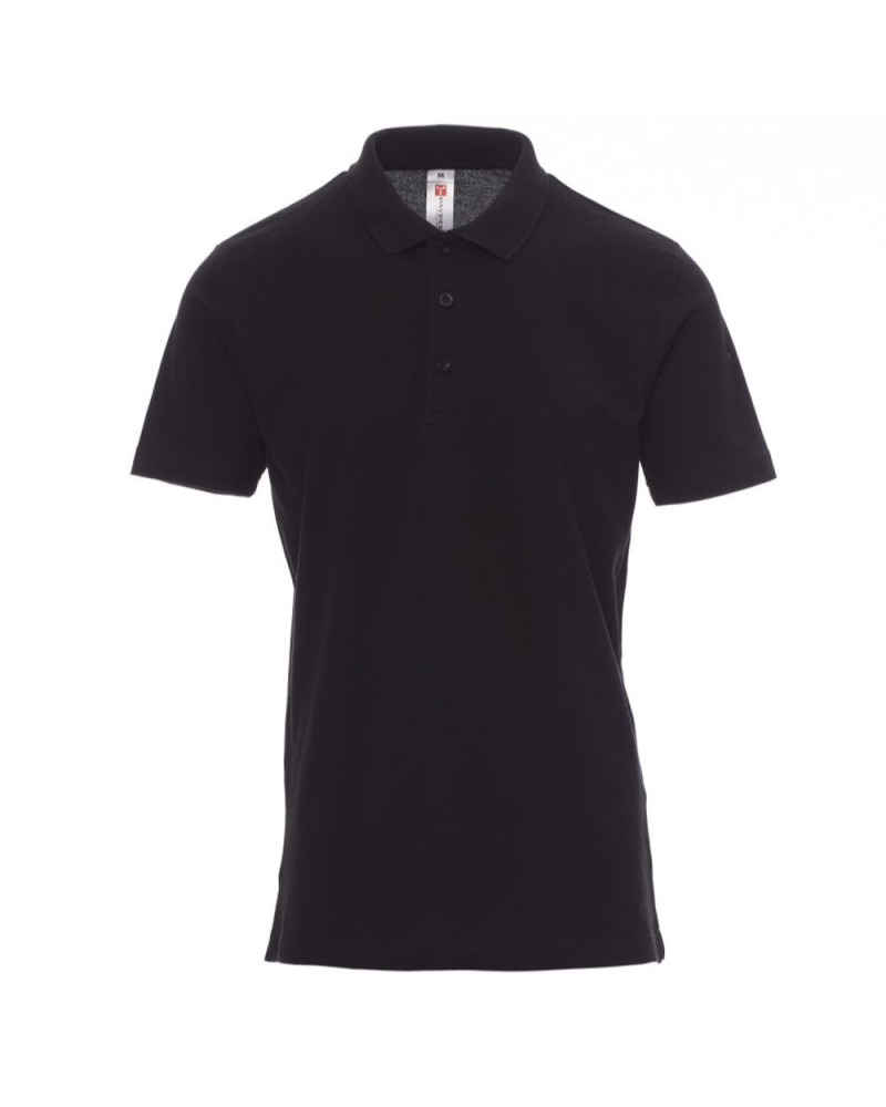 Polo jersey coton noir : le confort du jersey