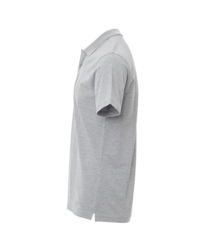 Polo jersey coton gris chiné : le confort du jersey
