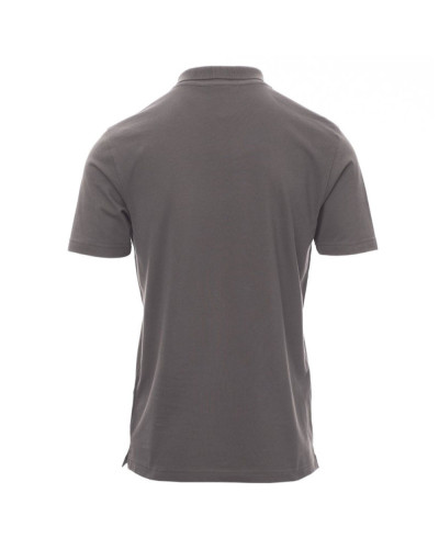 Polo jersey coton gris fumé :  le confort du jersey