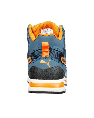 Chaussures de sécurité montantes CROSSTWIST Bleu Orange PUMA