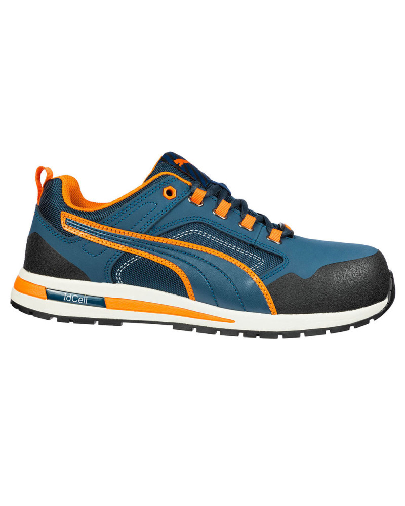 Chaussures de sécurité basses CROSSTWIST Bleu Orange PUMA