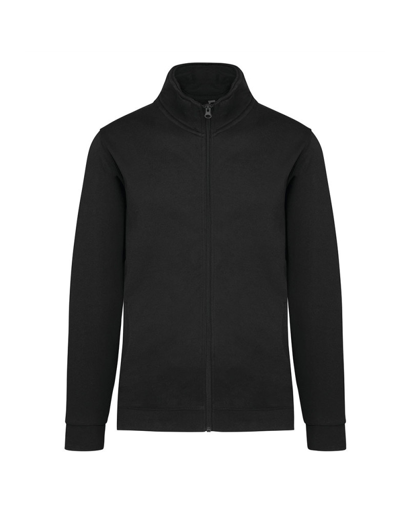 Veste sweat zippée noire