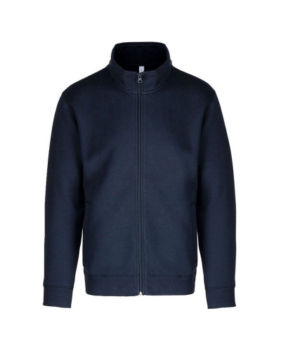 Veste sweat zippée Bleu marine