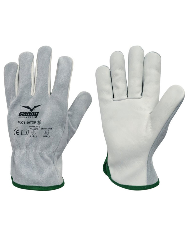 Gants de manutention Cuir