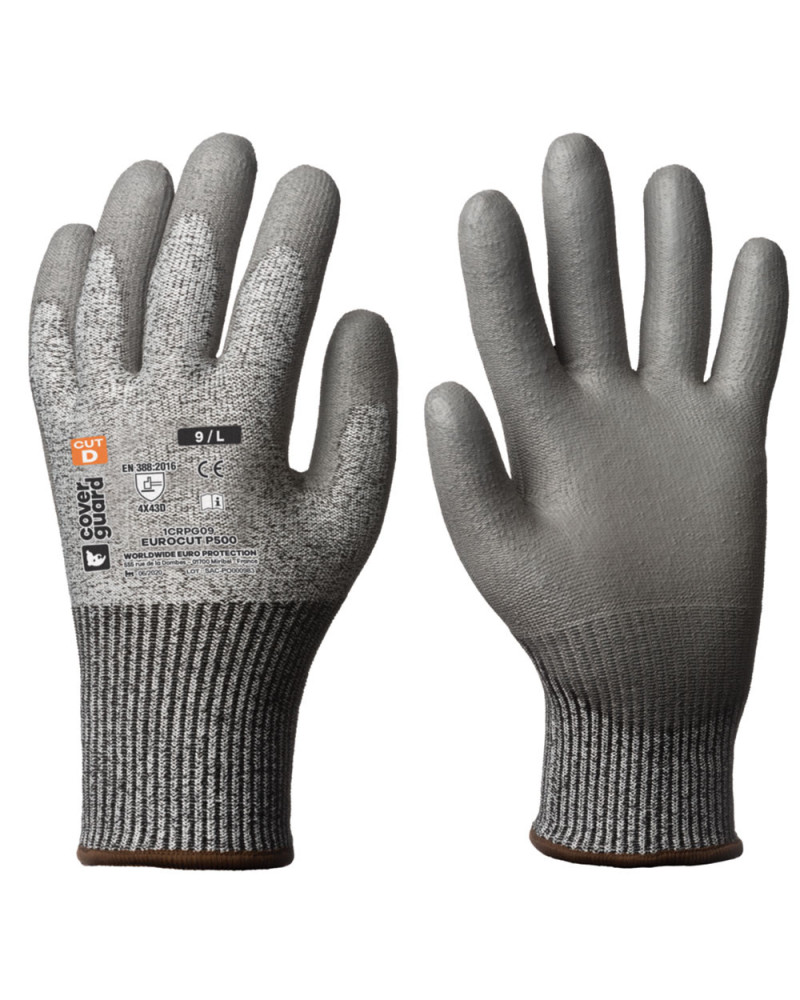 Gants anti-coupures Enduction PU CUT D