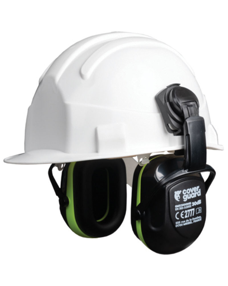 Coquilles anti-bruit pour casque de protection