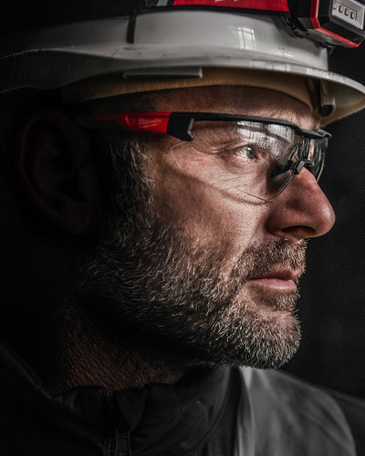 Lunettes de sécurité claires anti-buée & anti-rayure