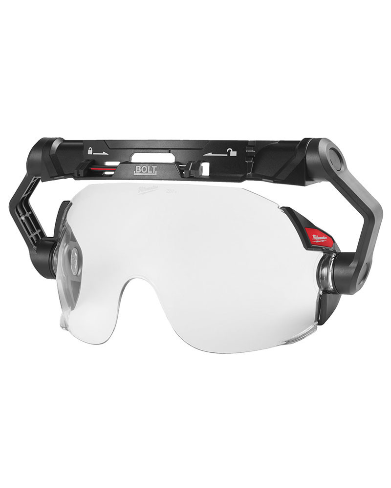 Visière claire de protection pour casques BOLT 100-200. Excellente visibilité et sécurité renforcée sur tous vos chantiers.