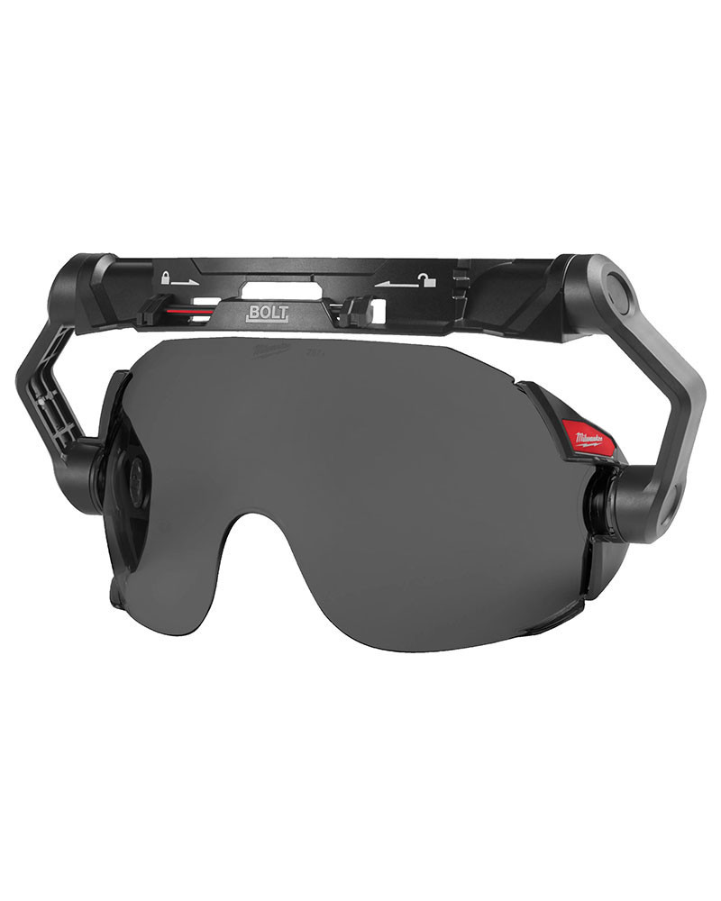 Protégez-vous du soleil avec la visière fumée pour casque BOLT 100-200. Confort visuel et compatibilité EPI assurés.