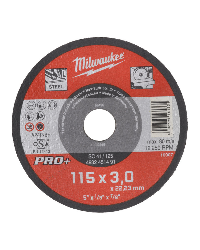 Disques métaux Plats Pro+