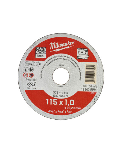 Pack 200 Disques Métal Contractor