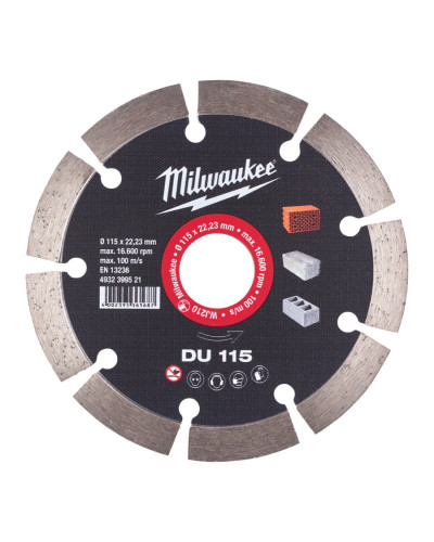 Disques Diamant DU 125 MM