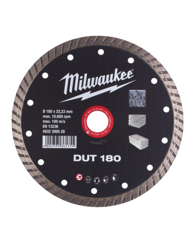 Disques Diamant Céramique et béton DUT 180 MM