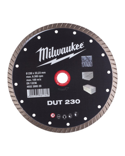 Disques Diamant Céramique et béton DUT 230 MM