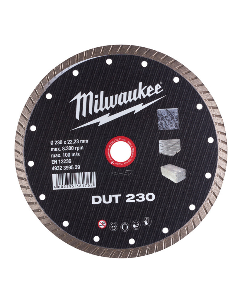 Disques Diamant Céramique et béton DUT 230 MM