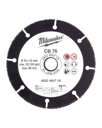 Disques Carbure PVC Bois Placo 76 MM