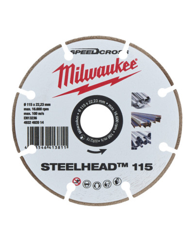 Disque Diamant multi-matériaux STEELHEAD 125 MM