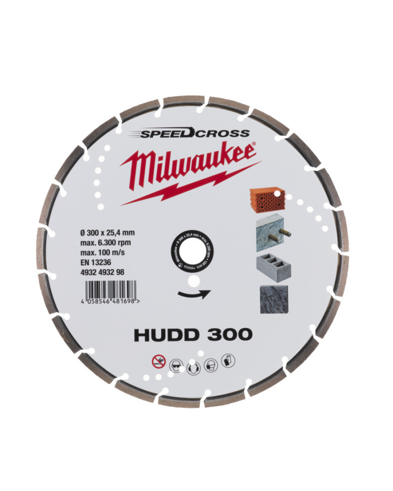 Disque Diamant Béton SPEEDCROSS HUDD 300 MM