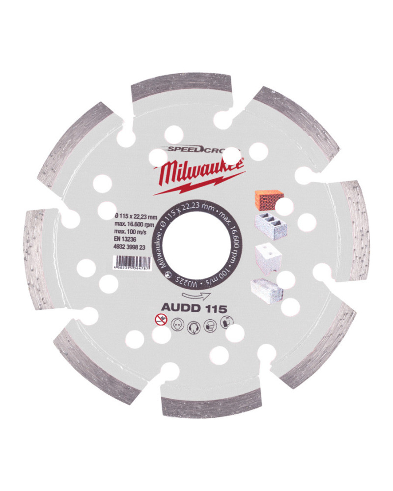 Disque Béton Asphalte AUDD 115 MM