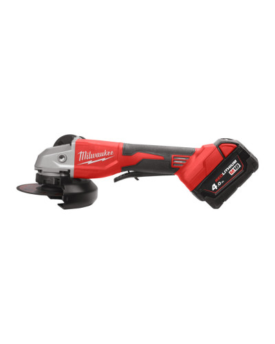 Pack Meuleuse d'angle M18 Brushless 125 mm + 2 Batteries 4 AH