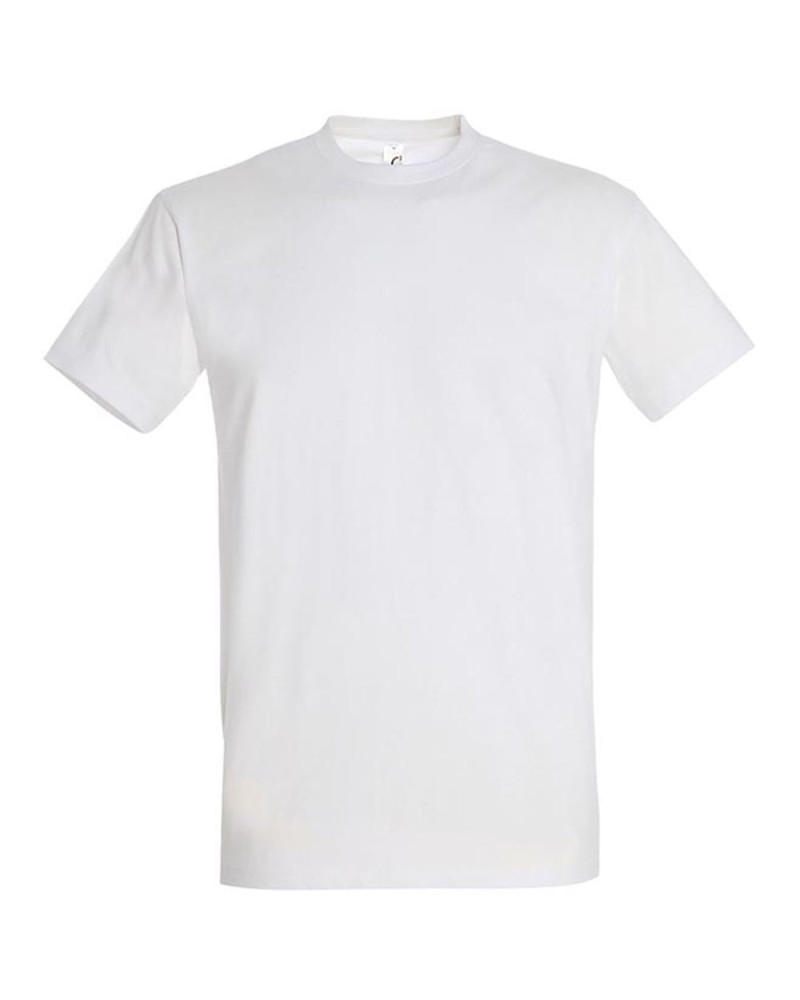 T-shirt basique coton manches courtes blanc : confort