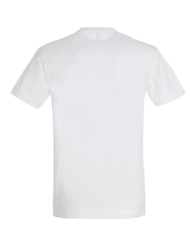 T-shirt basique coton manches courtes blanc : confort