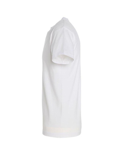 T-shirt basique coton manches courtes blanc : confort