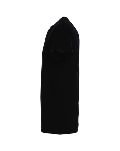 T-shirt basique coton manches courtes noir : confort