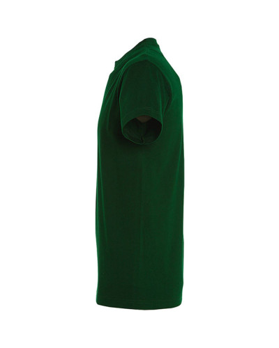 T-shirt basique coton manches courtes vert bouteille : confort