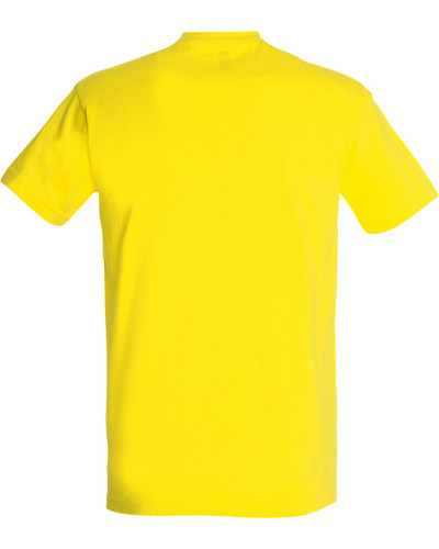 T-shirt basique coton manches courtes citron : confort