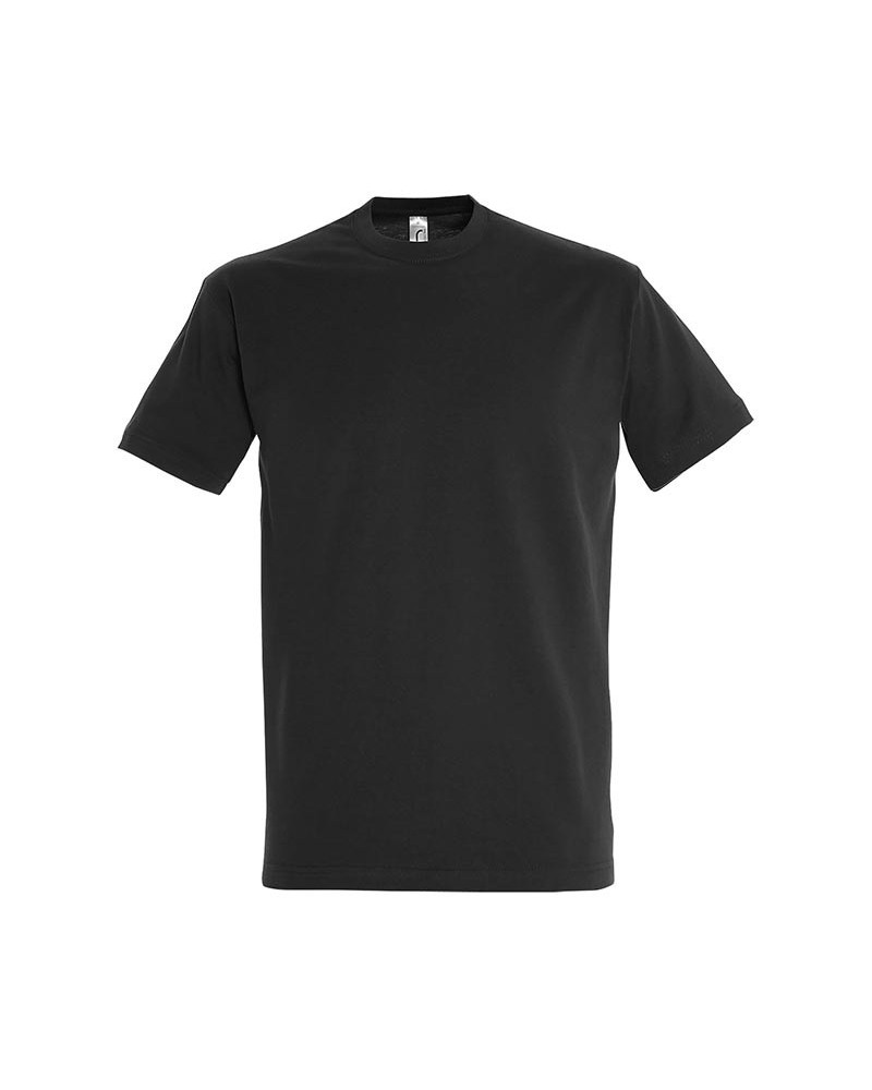 T-shirt basique coton manches courtes gris souris : confort