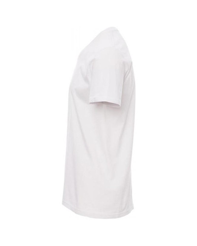 T-shirt blanc à col V 100% coton qui allie durabilité et confort