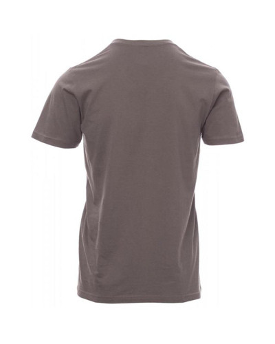 T-shirt fumé à col V 100% coton qui allie durabilité et confort