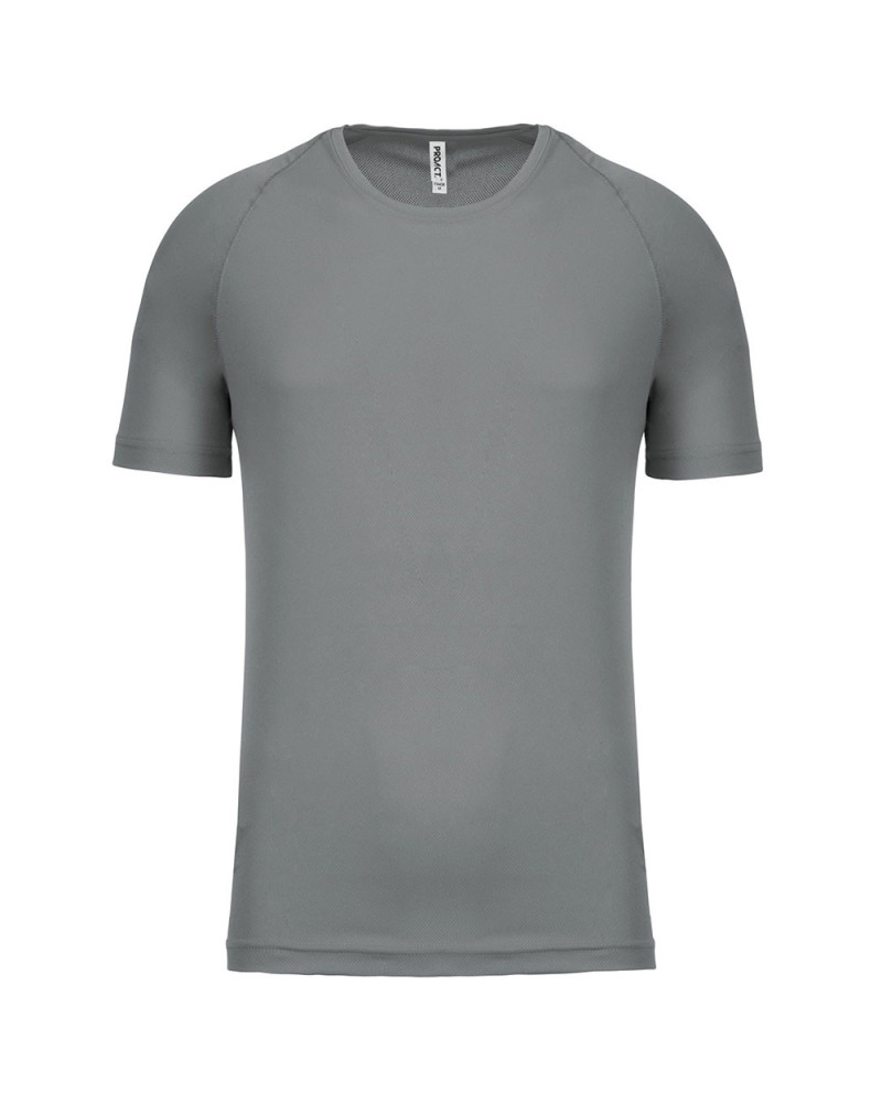 T-shirt technique manches courtes fine grey ultra résistant