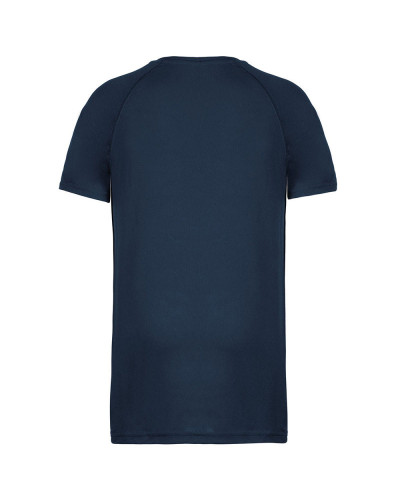 T-shirt technique manches courtes sporty navy ultra résistant