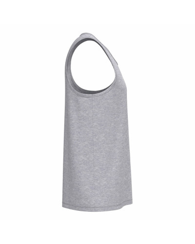 Débardeur coton gris chiné